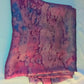 Blush Rose Abaya & Violet Marble Scarf Set